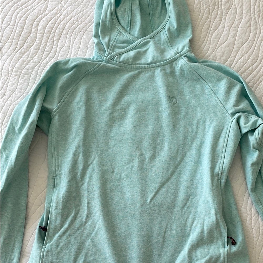 Fjallraven Women's Mint Green Hoodie